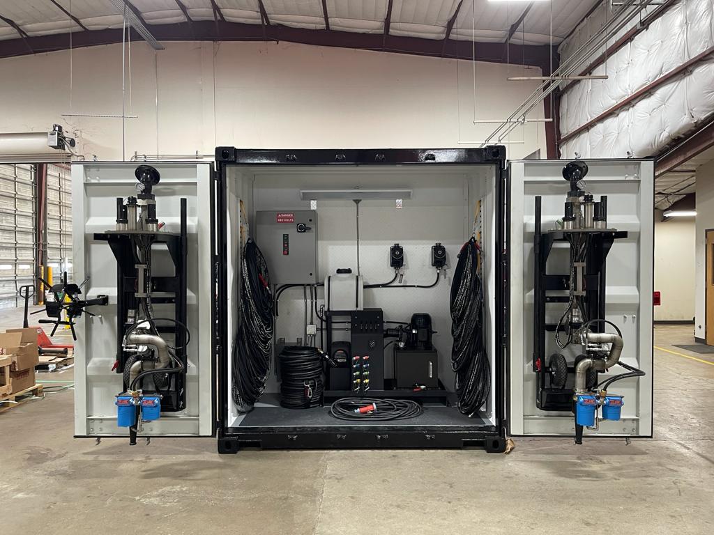 limpeza de tanques manway cannon